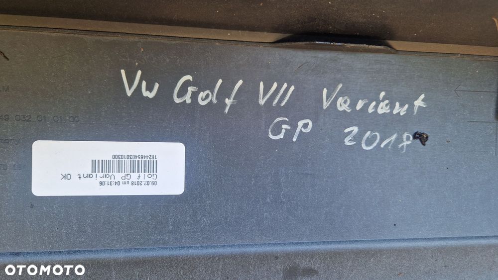VW GOLF 7 VII VARIANT KOMBI LIFT 2018 ZDERZAK TYLNY TYŁ 5G9807421M - 7