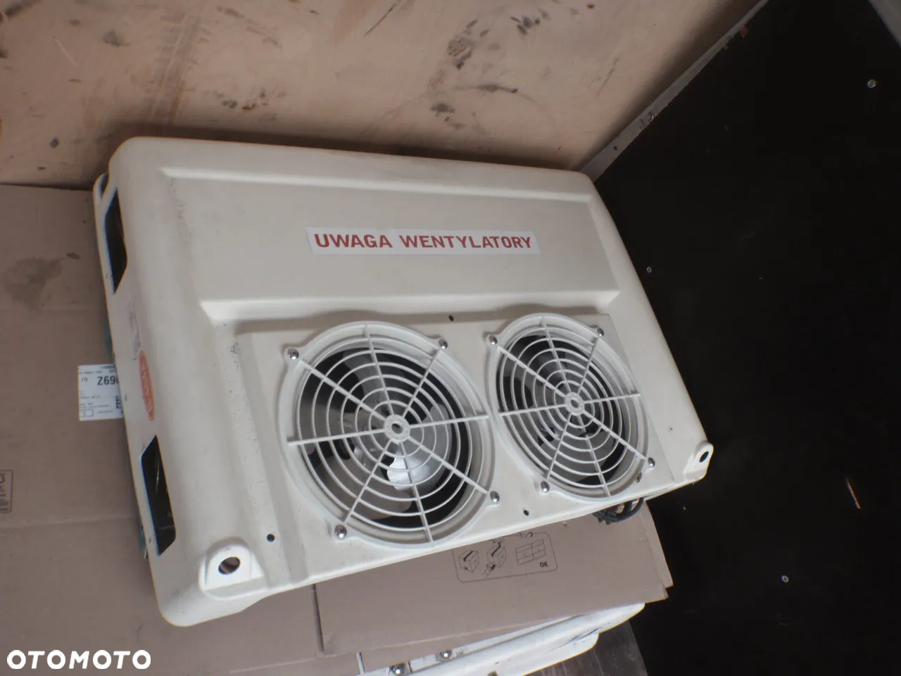 chłodnica wentylator klimatyzacja klima zawór parownik zewnętrzna blaszak kontener izoterma hwasuhg r-404a ht 050 rt jak nowe - 27