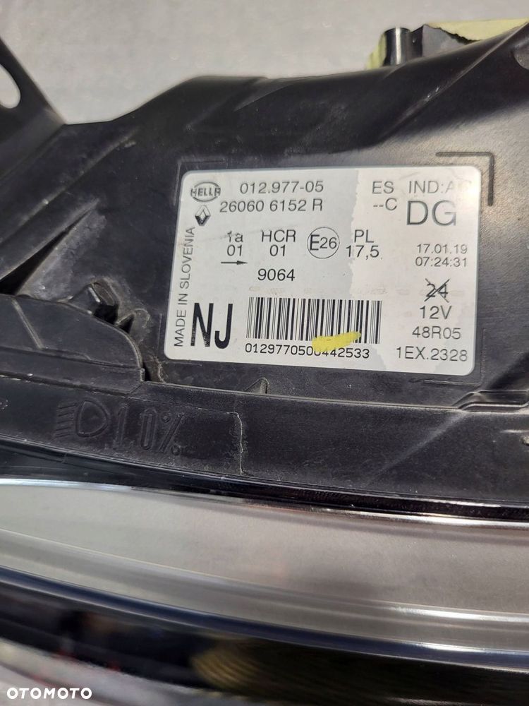 renault captur i lift full led przód strona lewa 260606152r - 2