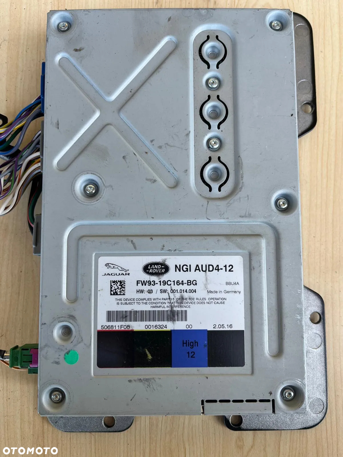 Wzmacniacz audio FW93-19C164 Jaguar XE X760 - 2