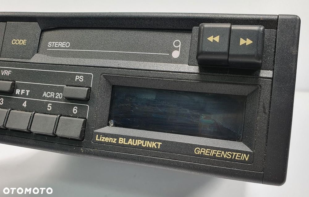 RADIO KASETA BLAUPUNKT GREIFENSTEIN ACR 20 8631121816 7649872055 - 4