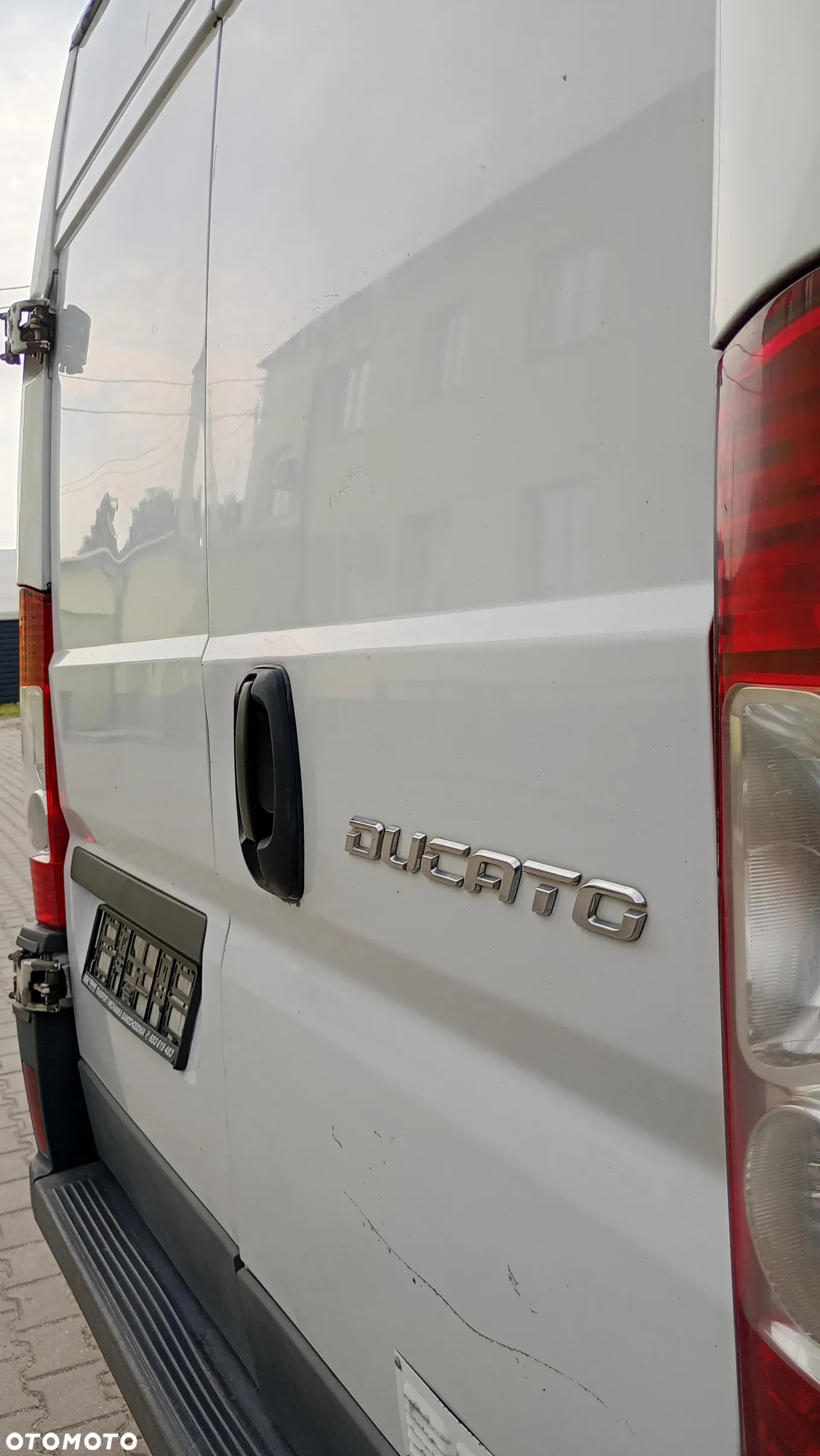 F.V Drzwi tylne wysokie uzbrojone KOMPLETNE Fiat DUCATO PEUGEOT BOXER FIAT DUCATO CITROEN JUMPER Zawiasy 270 stopni - 2