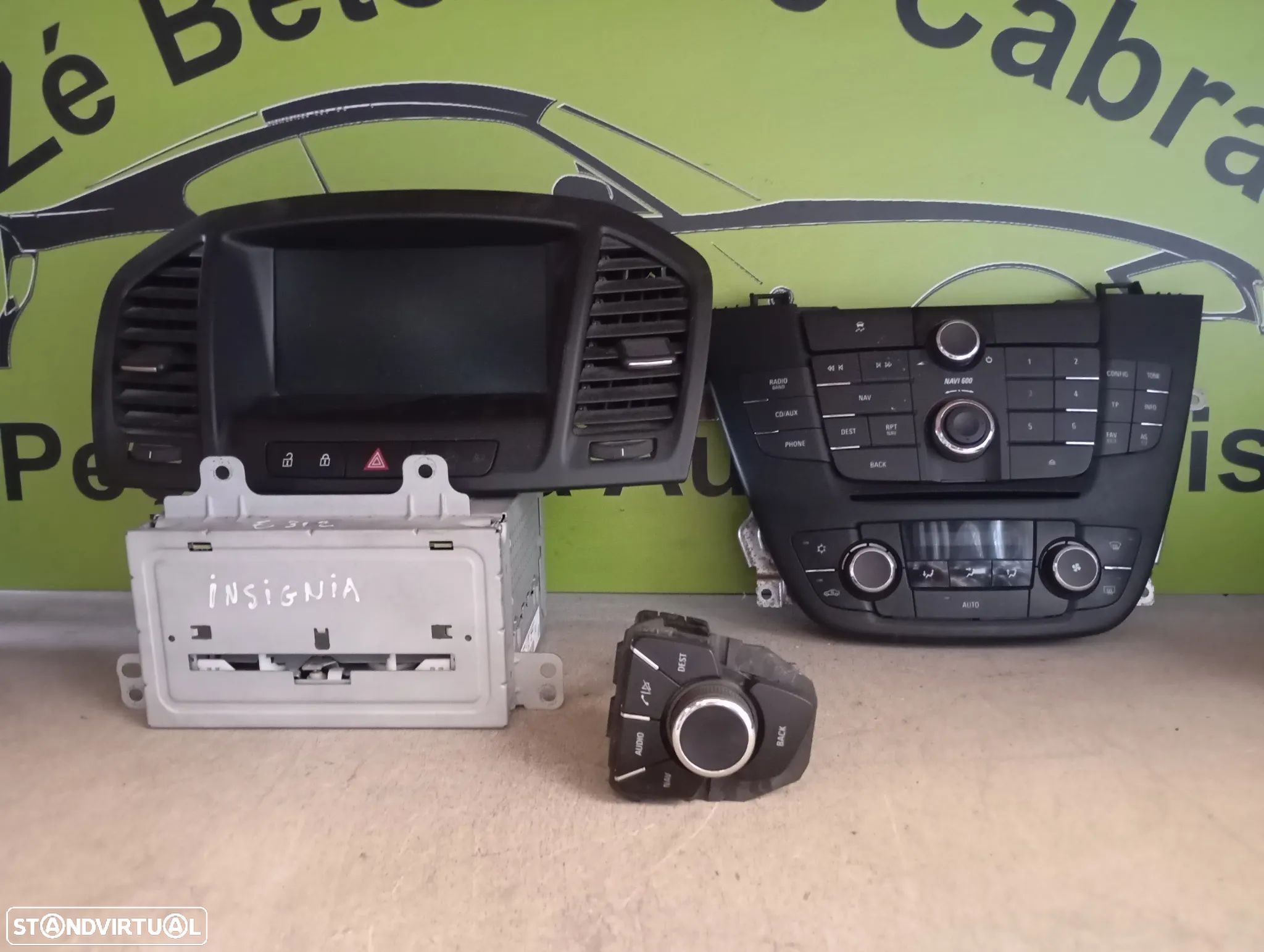 OPEL INSIGNIA RADIO DISPLAY COMANDOS - Z312 - 1