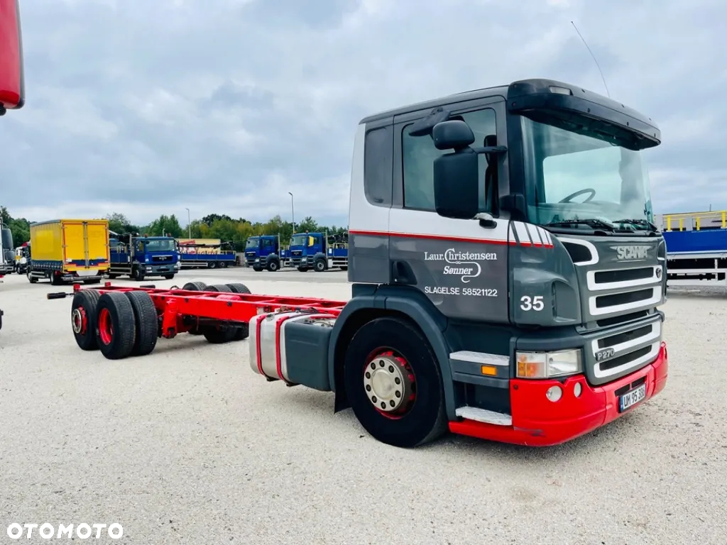 Scania Scania P R 270 6x2 oś skrętna podwieszana / podwozie / rama do zabudowy / - 5