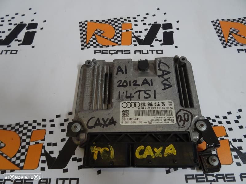 Centralina De Motor Audi A1 (8X1, 8Xk)  Centralina 1.4 Tsi 0261S06190 - 1