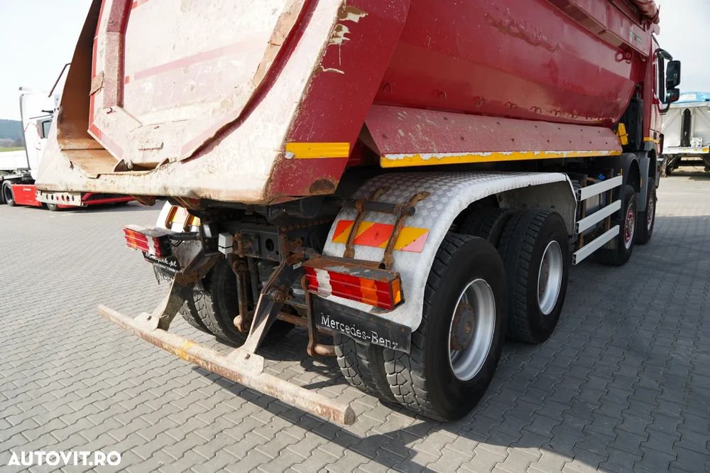 Mercedes-Benz ACTROS 4144 / 8x8 / BASCULATOR SPATE / MEILLER KIPPER / EURO 5 - 19