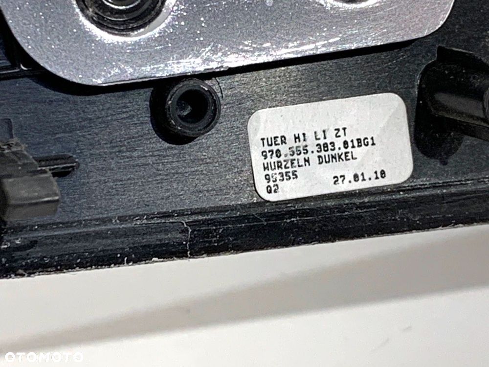 LISTWY DEKOR DRZWI  PORSCHE PANAMERA (970) 2009 - 2017 4.8 4S 294 kW [400 KM] benzyna 2009 - 2013 - 18