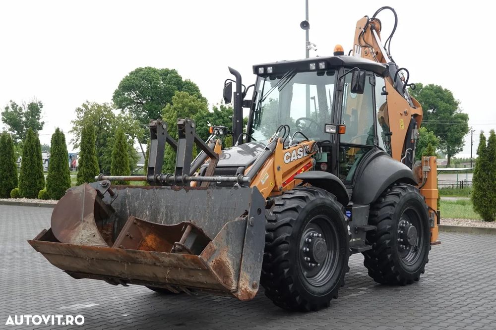 Case 965 ST / BULDOEXCAVATOR / 4X4x4 / PE ROȚI EGALE / AER CONDIȚIONAT / POWERSHIFT / Roți directoare 4WS / SET GALETE / 2020 / - 10