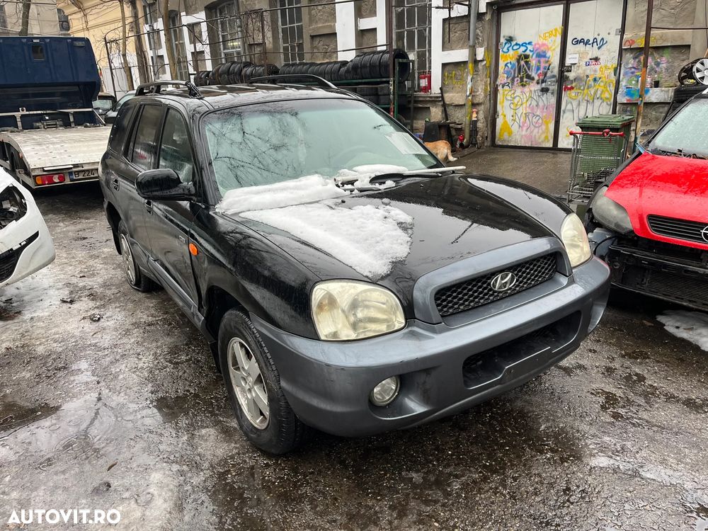 Dezmembrez Hyundai Santa Fe1 2003 negru crdi - 8