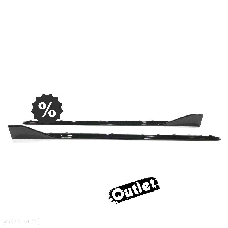 C011643C1 EMBALADEIRAS BMW F40 19- LOOK M TECH PRETO BRILHANTE - 9