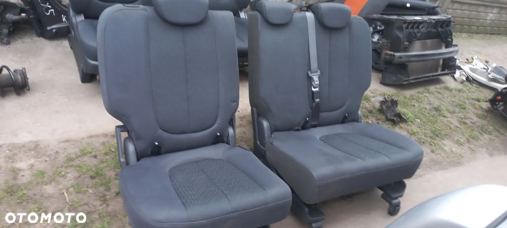 kia carens III 3 06-13 Fotel tył kanapa TYLNA poznań - 4