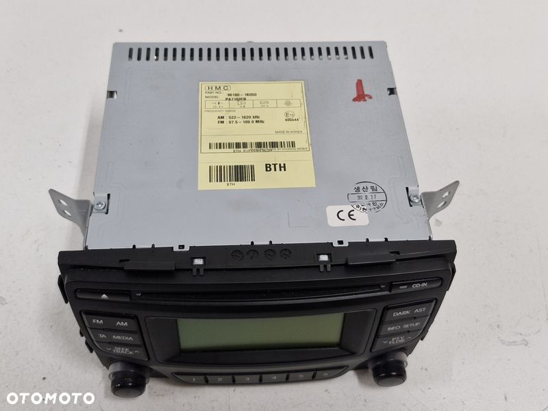 HYUNDAI IX20 RADIOODTWARZACZ CD 96160-1K050 - 2