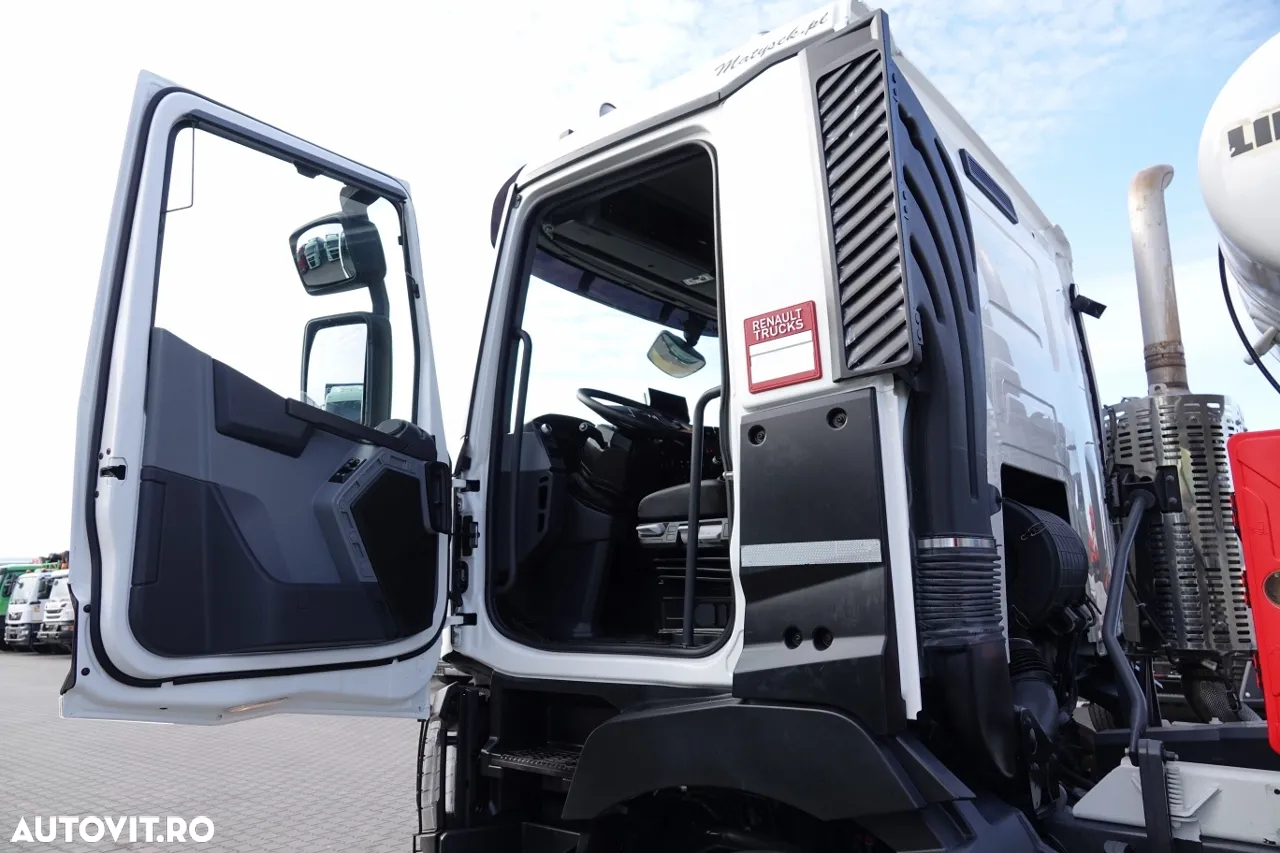 Renault C 430 / 8X4 / BETONER / BETON CONVERTER 9 M3 /  LIEBHERR / EURO 6 / JANTE ALIE /  2018 - 24