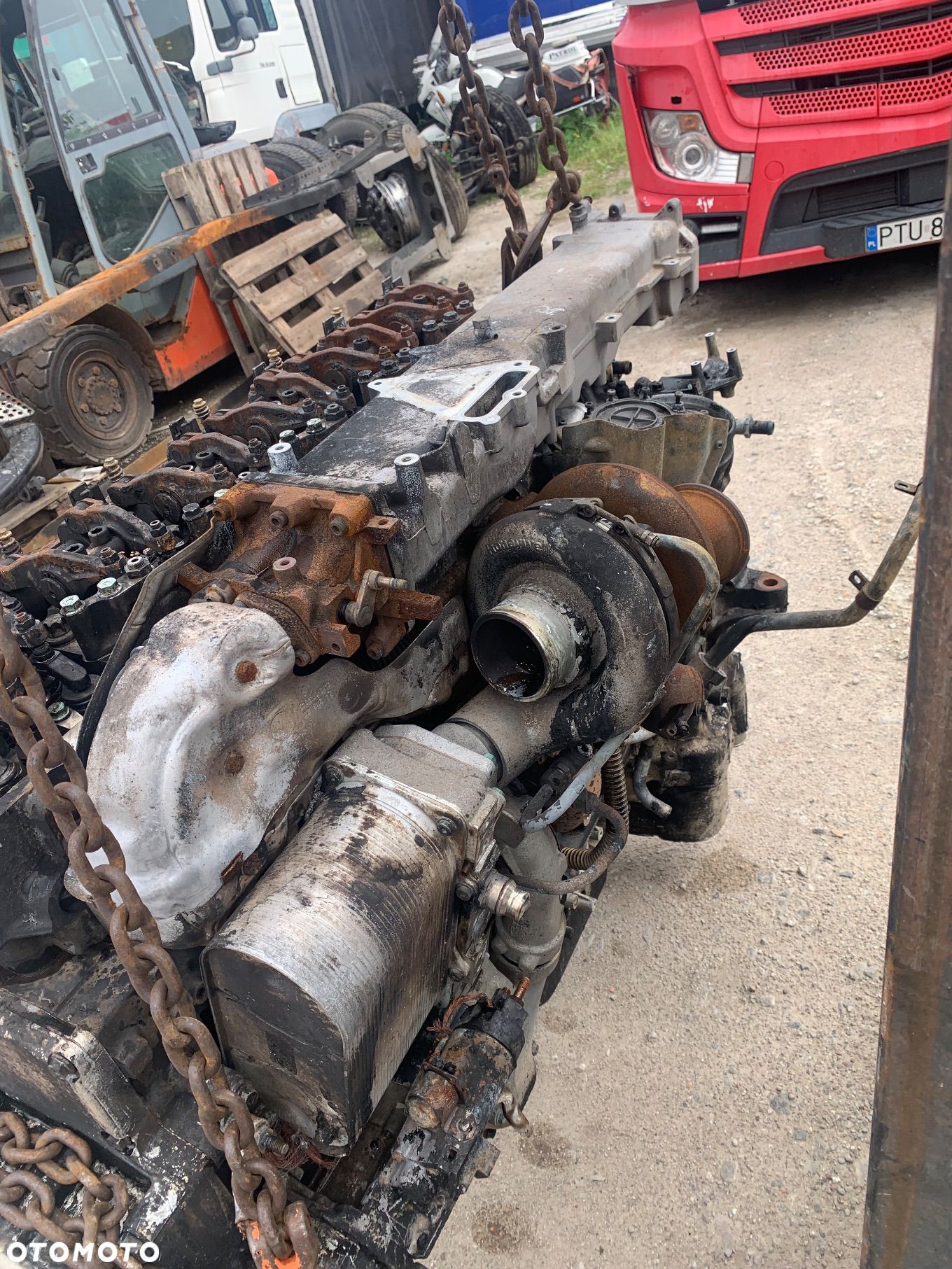 Silnik Man Tgx D2676LF52 460 km 420 km Uszkodzony - 1