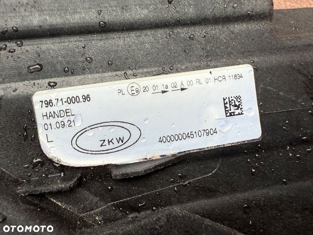 Lampa przednia OPEL ASTRA K FULL LED KOMPLET EUROPA ORYGINALNE ZKW - 8