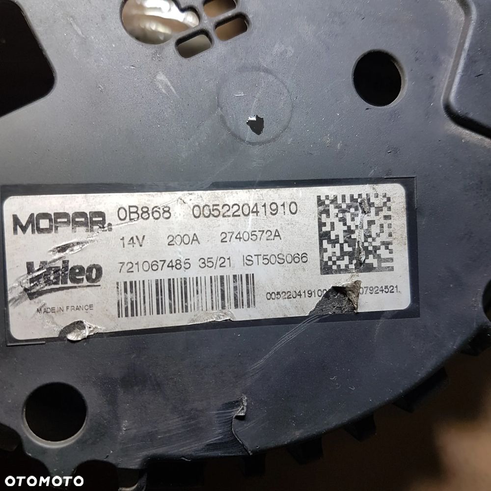 szczotko trzymacz szczotki płytka wtyk osłona do alternatora mhev 1.0 mild hibrid mopar FIAT 500X panda III 500 tipo LANCIA YPSILON 200A 00522087180 00522041910 724013089 - 7