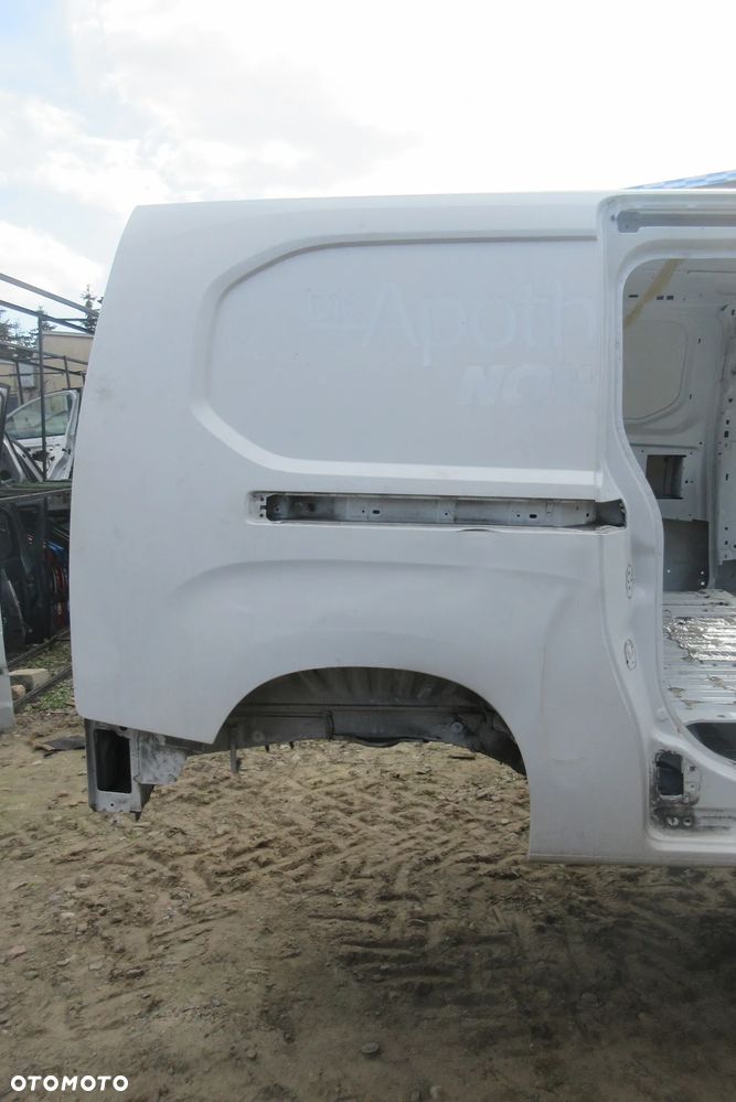Citroen Berlingo IV K9 LONG 2018- słupek środkowy, błotniki tylne, podłużnica - 4
