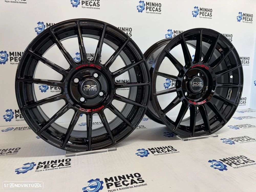 Jantes Look OZ Racing em 16 (4x100) Gloss Black - 3