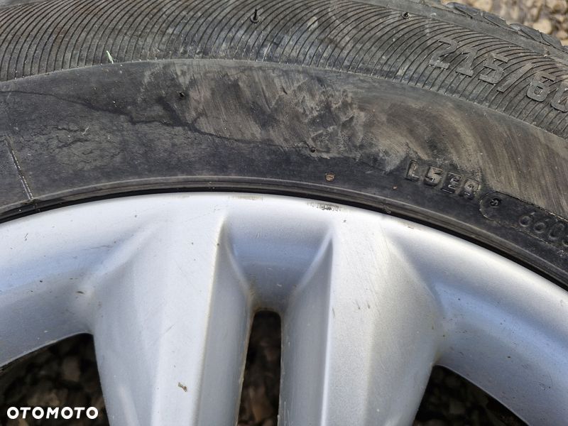 nissan qashqai ii j11 felgi aluminiowe alufelgi 17" cali 5x114.3 7j et47 n457017 - 8