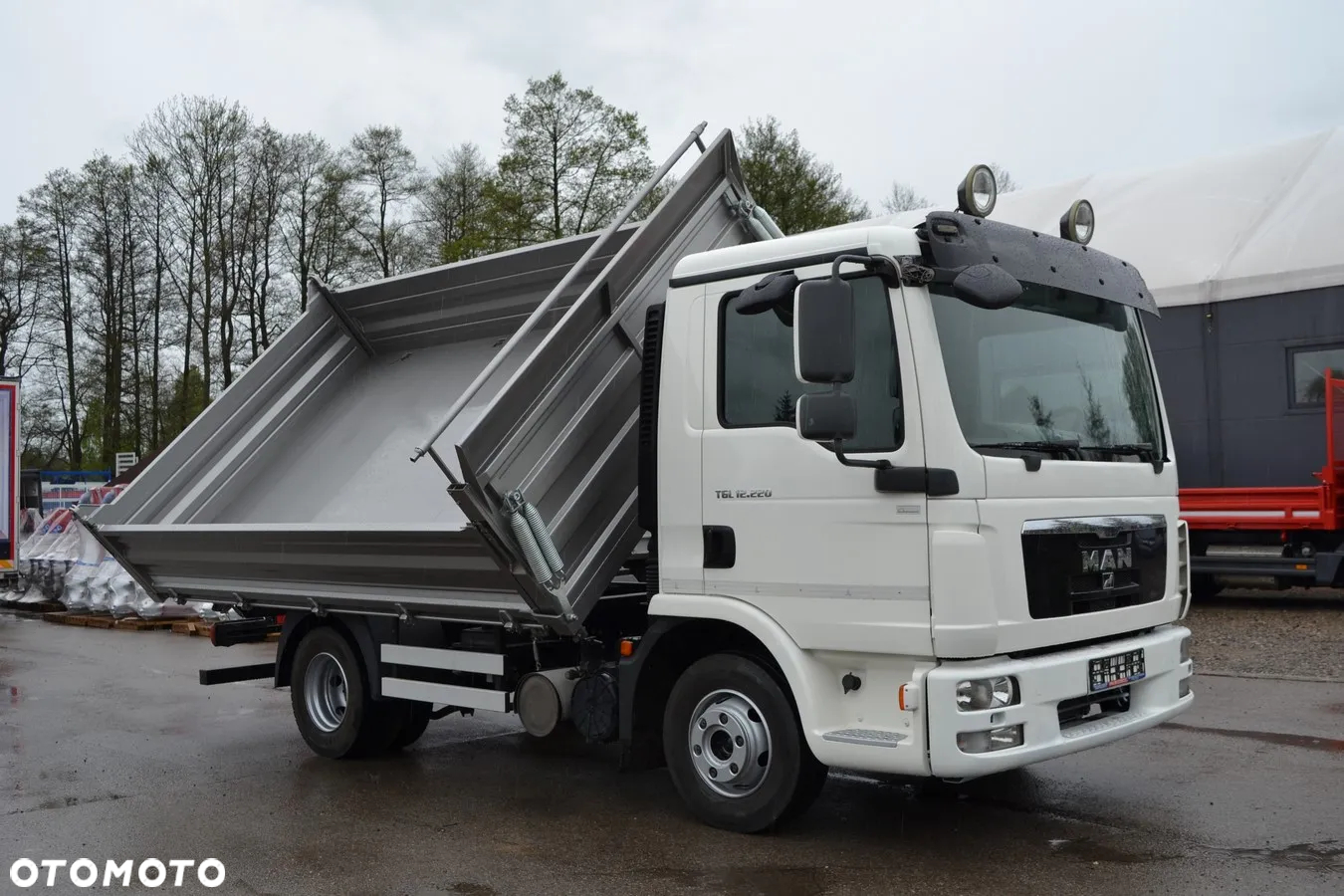 MAN TGL 12.220 Nowy 3-stronny wywrot Kiper Wywrotka Duża ładowność DMC 11990 kg FA VAT 23% Cena BRUTTO TGM Atego Midlum Eurocargo LF - 18