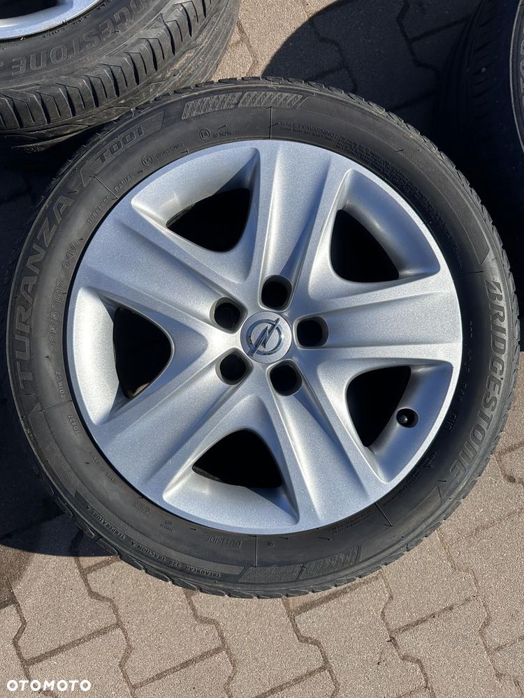 OPEL ASTRA J ZAFIRA C KOMPLET KÓŁ BRIDGESTONE 225/50/R17 94V TURANZA T001 LATO - 7