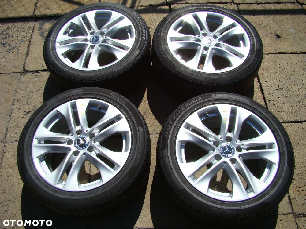 a399 5x112 Mercedes Benz E-klasa w212 Vito V-Klasa W447 8Jx17 opony zima 245/45 R17 - 1