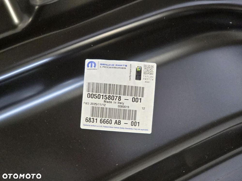 FIAT ducato boxer jumper 14- maska pokrywa silnika 50158078 nowa oryginał - 8