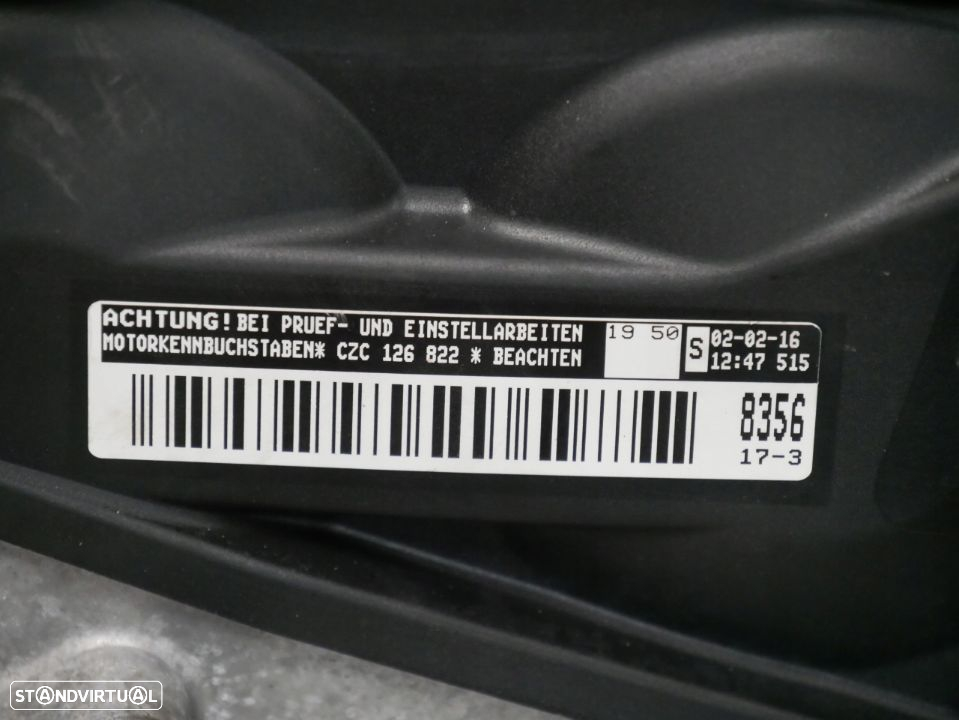 MOTOR VW 1.4TSI SEAT/AUDI - REF: CZC - 4