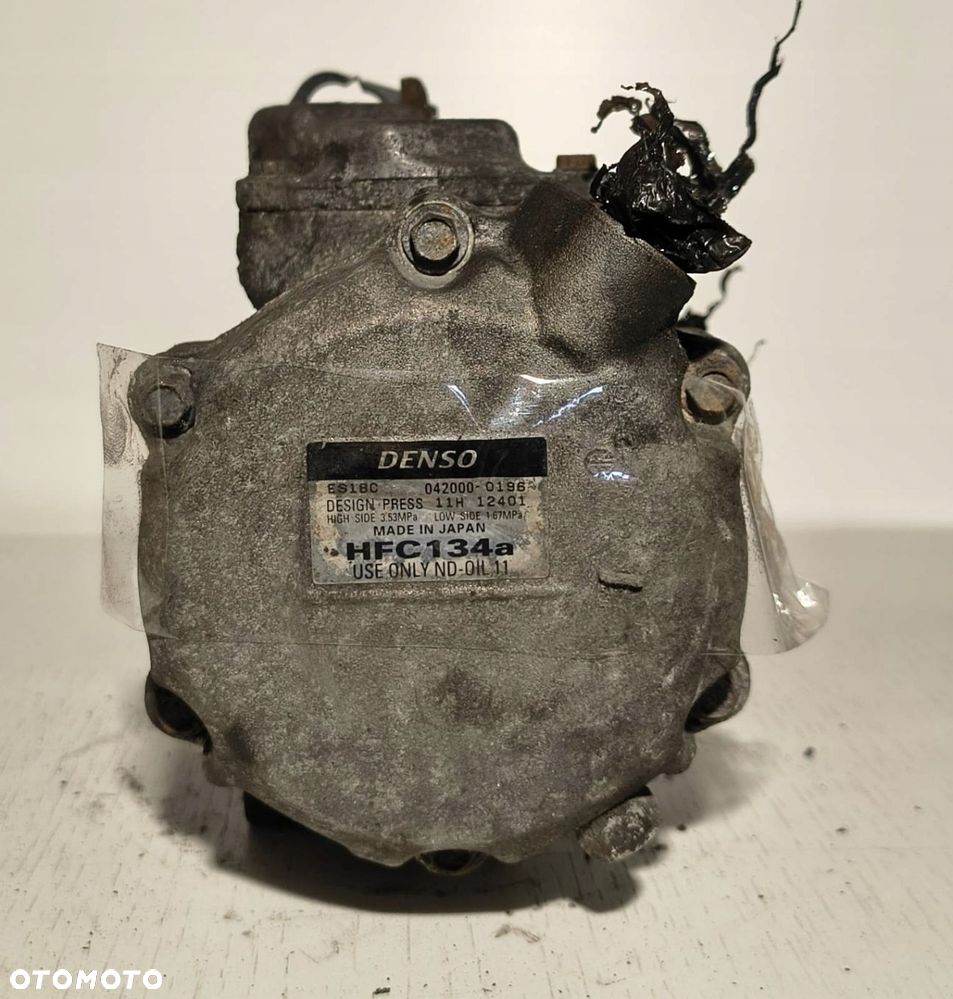SPRĘŻARKA KOMPRESOR KLIMATYZACJI TOYOTA 1NZ-FXE, 042000-0196 - 1