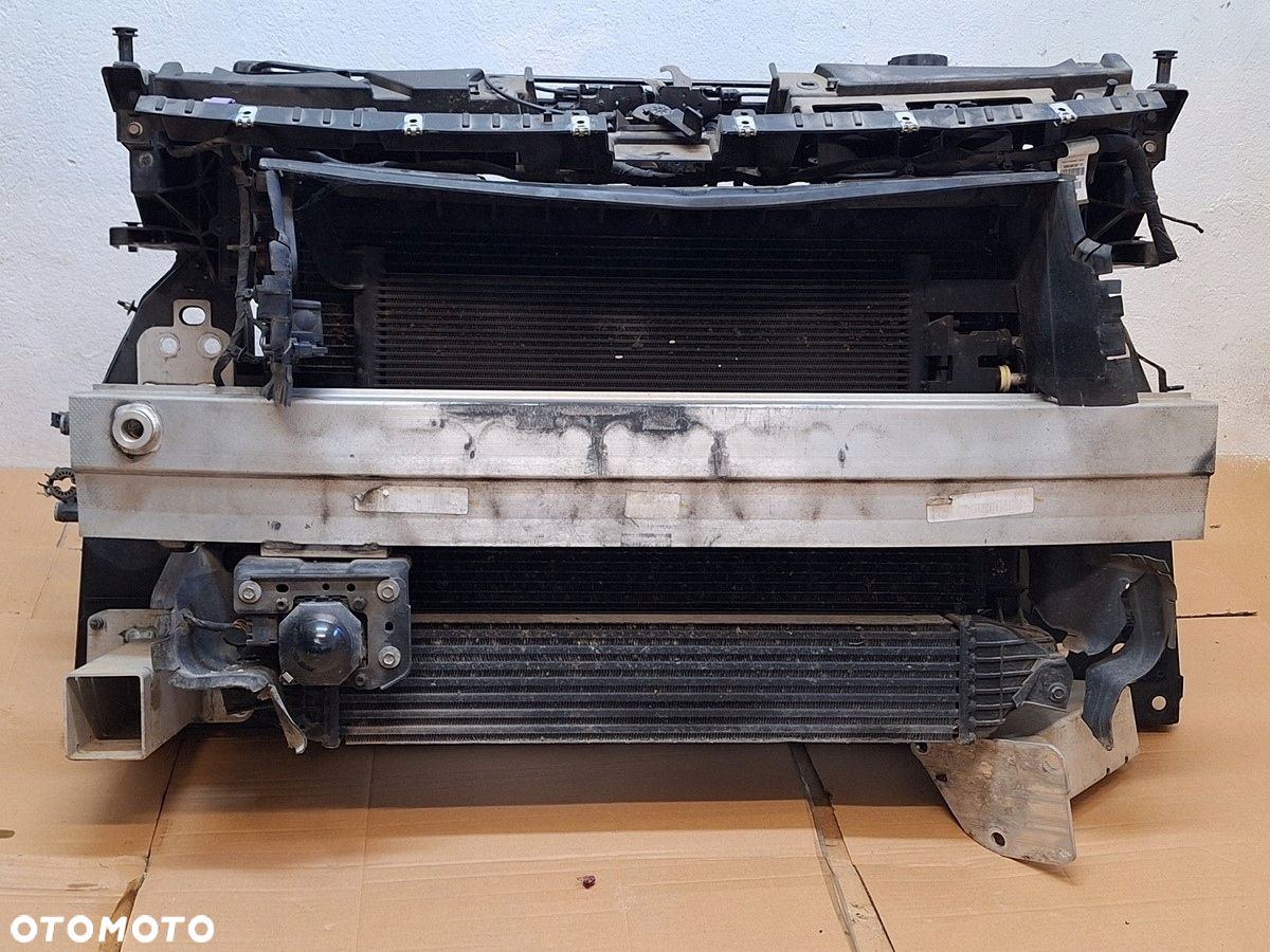 jeep compass II 16- maska zderzak przedni lampy kompletny przod blotniki - 7