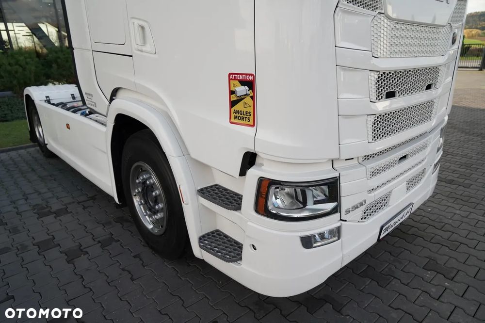 Scania S 500 / RETARDER / KLIMA POSTOJOWA / CAŁA NA PODUSZKACH  / SKÓRY - 11