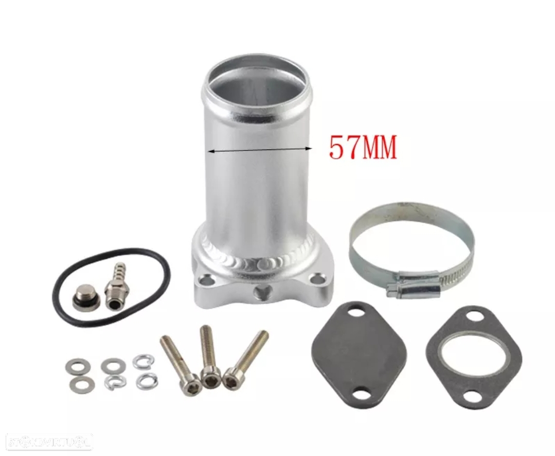 Supressor EGR Motores Grupo VAG 1.9 TDI PD 130 150 160cv - 57mm Cinzento - 3
