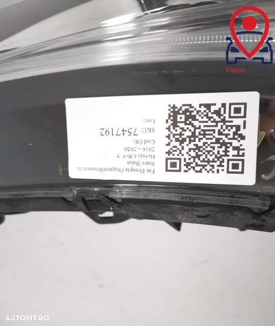 Far Dreapta Original Bixenon  Honda  CR-V  5 [2016 - 2020] - 9
