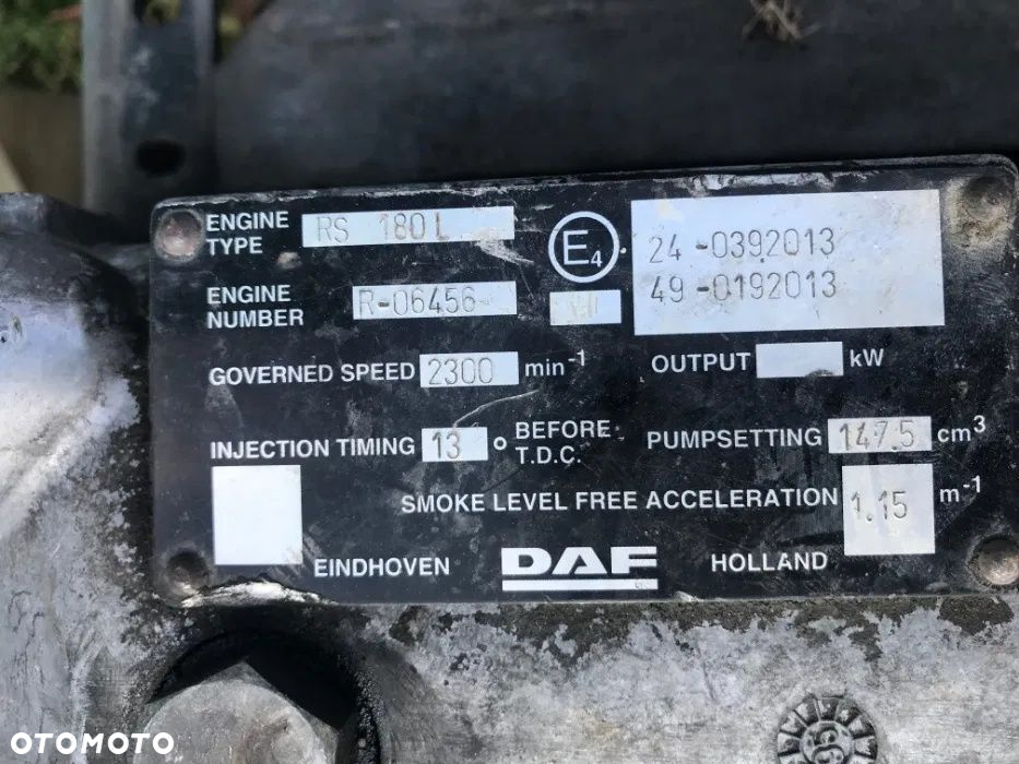SILNIK DAF 75 ATi RS180L 200, 222 . - 5