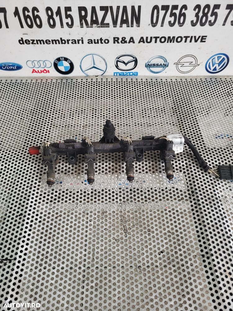 Rampa Injectoare Injectoare Injector Fiat 500 1.4-16 Valve Benzina Cod  - Dezmembrari Arad - 1