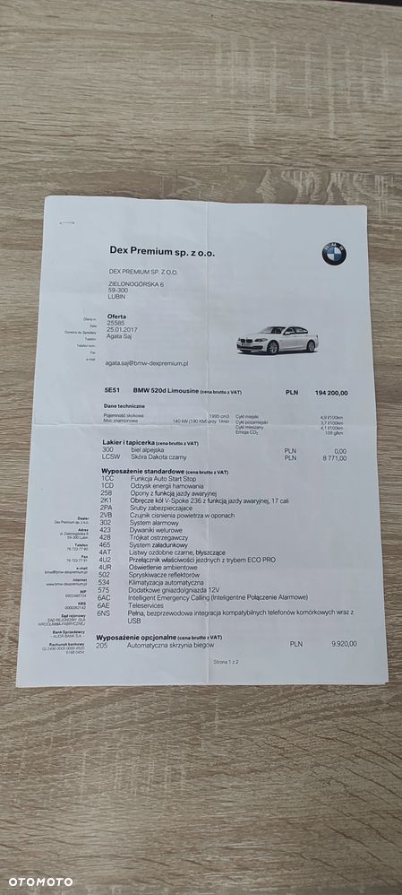 BMW Seria 5 520d - 9