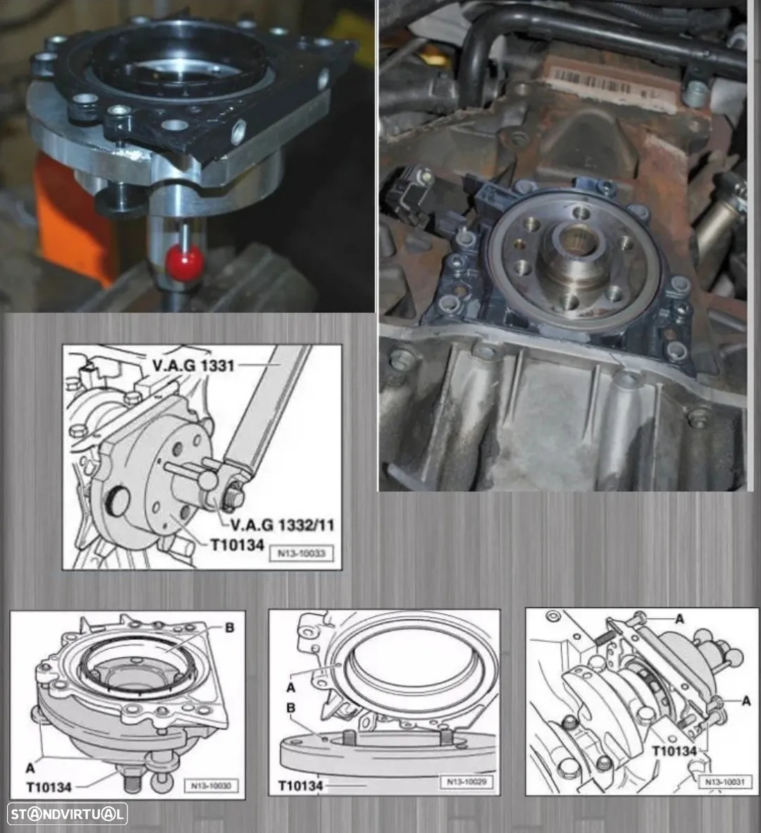 Extrator Retentor Cambota Motores Grupo VAG - T10134 - 6