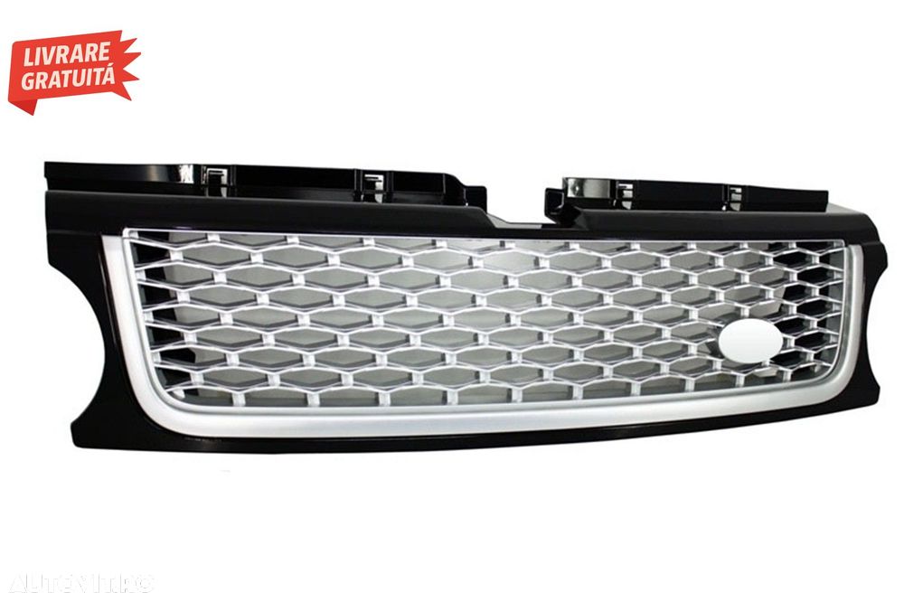 Ansamblu Grila Centrala si Grile Laterale Land Range Rover Sport L320 Facelift (20- livrare gratuita - 3