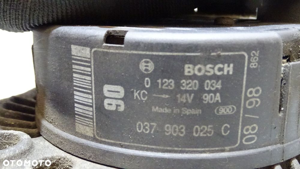 ALTERNATOR 90A AUDI 1.6 037903025C - 6