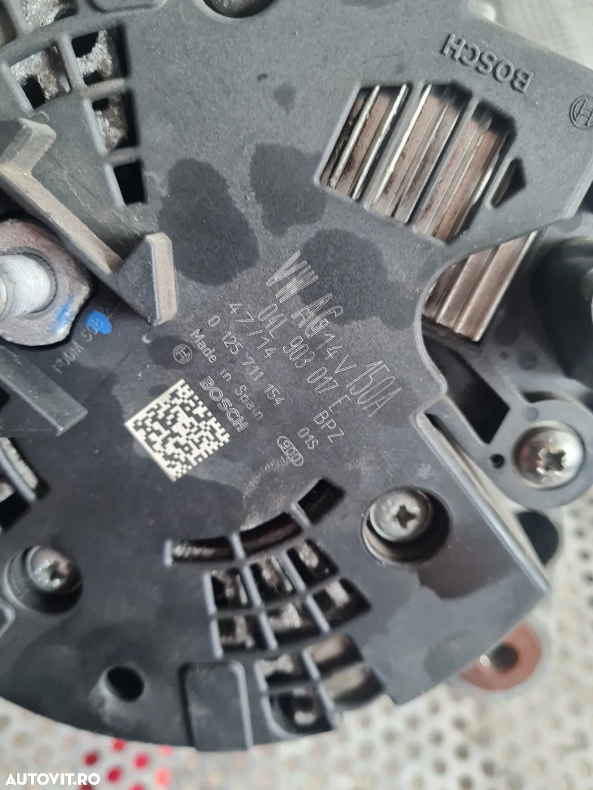 Alternator Vw Seat Skoda Audi A5 A4 B8 A6 C7 Q5 Q3 2.0 Tdi Euro 5 Motor CJC Cutie Automata NYM An 2 - 9