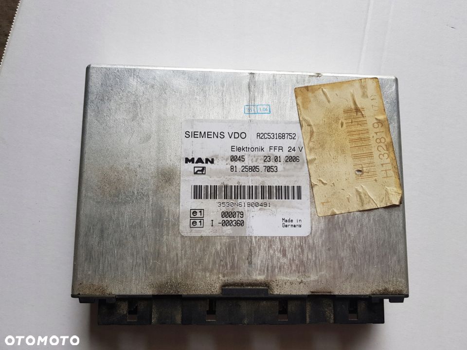 KOMPUTER STEROWNIK FFR MAN TGA TGS TGX 81258057053 - 1