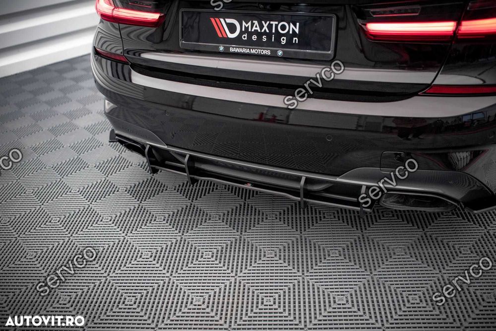 Difuzor bara spate Bmw Seria 3 G20 G21 M-Pachet 2018-2022 v12 - 3