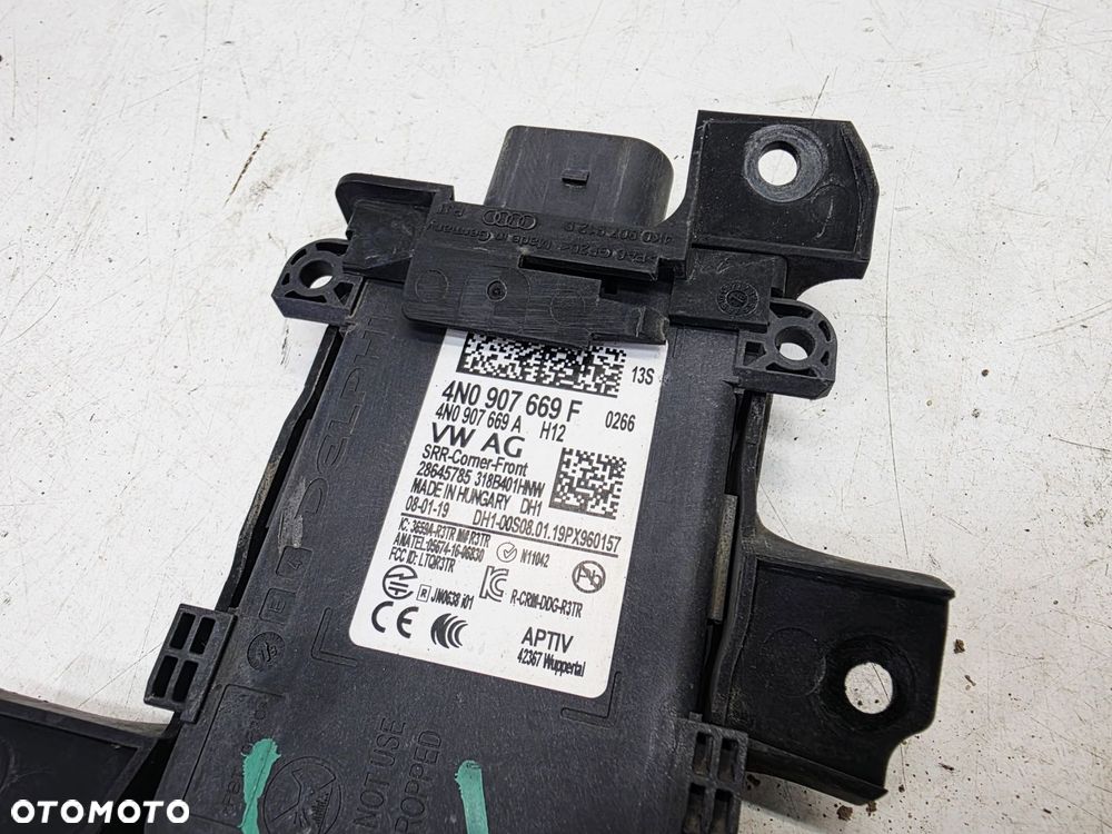 RADAR CZUJNIK DISTRONIC SENSOR AUDI A6 C8 4N0907669F 4N0907699A - 4