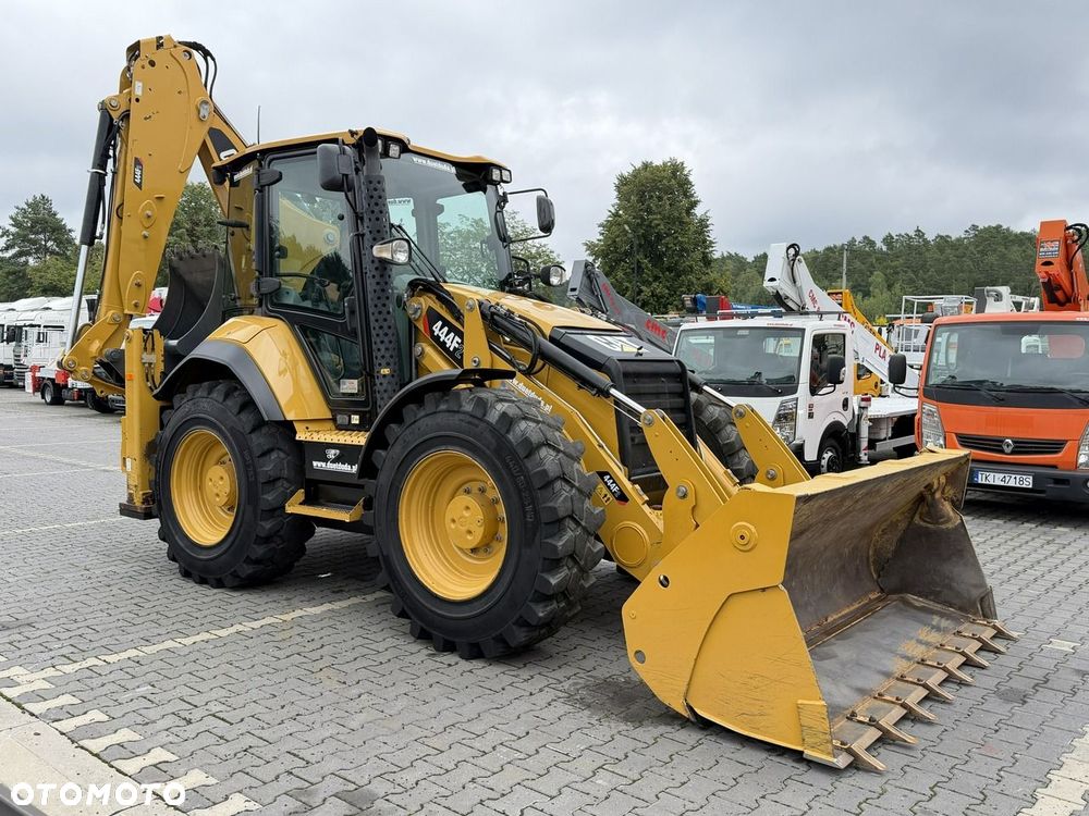 Caterpillar 444F Sterowanie na Joystickach Klima FULL OPCJA - 10