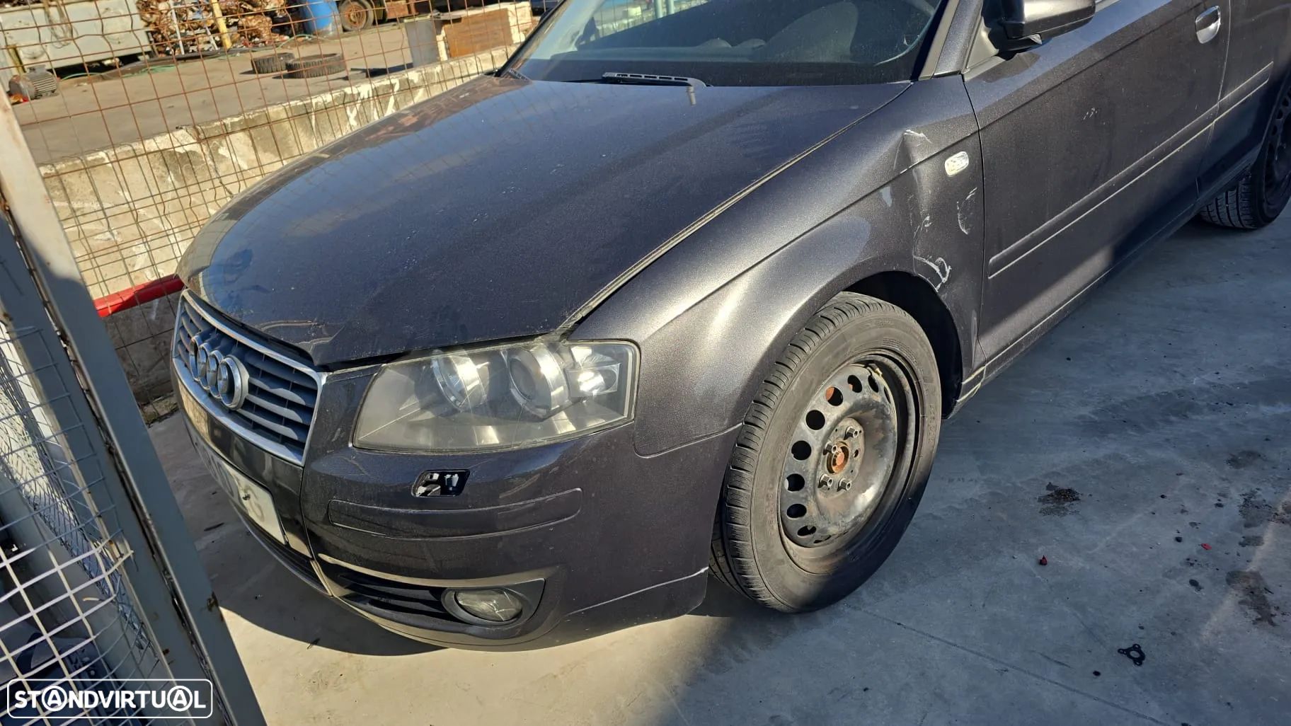 Frente completa sem airbags audi a3 8p xenon - 1