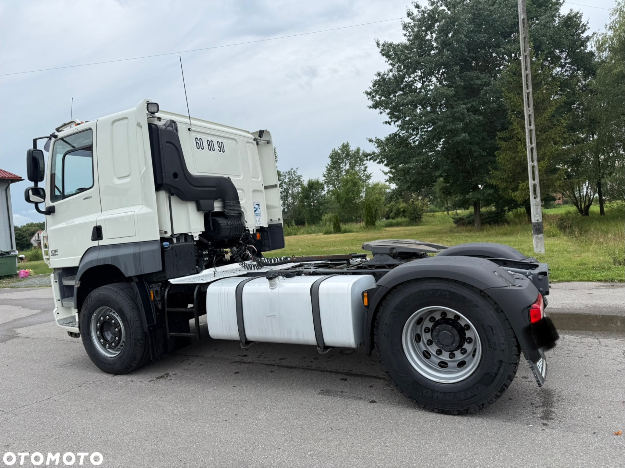 DAF CF 460 / NISKA KABINA / WYSOKIE ZAWIESZENIE / HYDRAULIKA / NOWE OPONY / LODÓWKA / 485 TKM / Z FRANCJI / STAN BDB / / / - 8