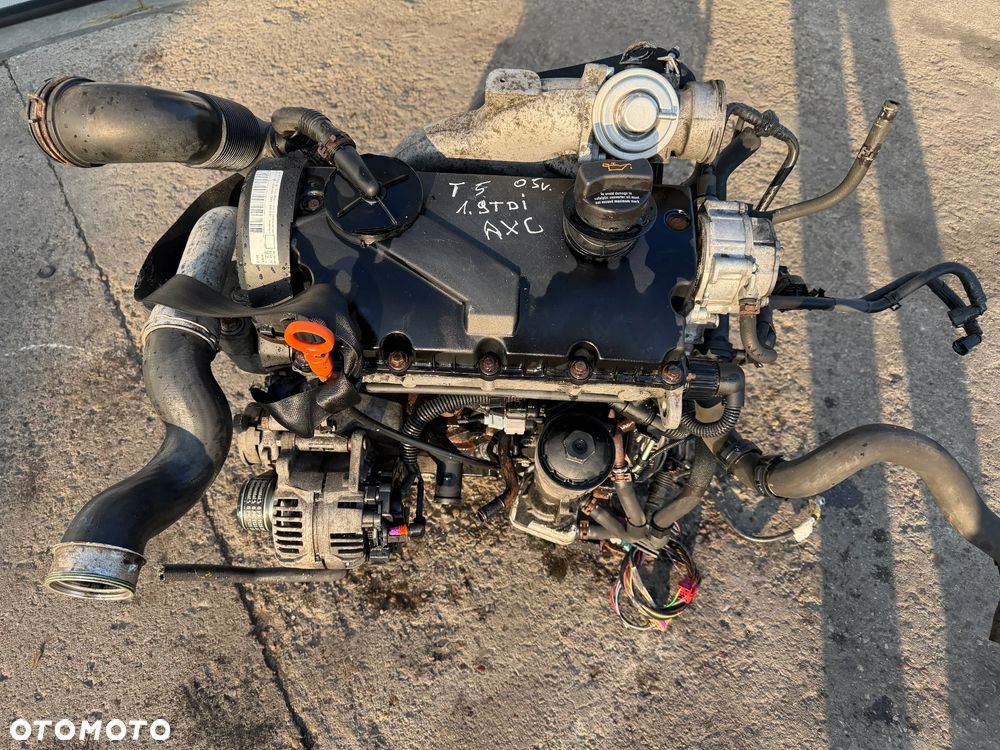 VW T5 1,9TDI 03-10r silnik kompletny /AXCAXB - 2