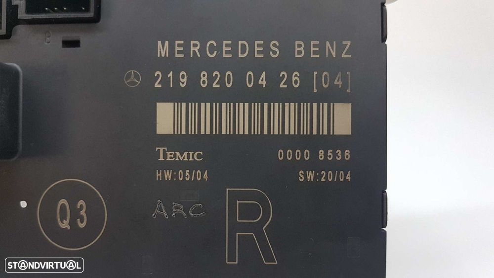 CENTRALINA/BOMBA FECHO CENTRAL MERCEDES CLASE CLS (W219) 350 (219.356) - 2