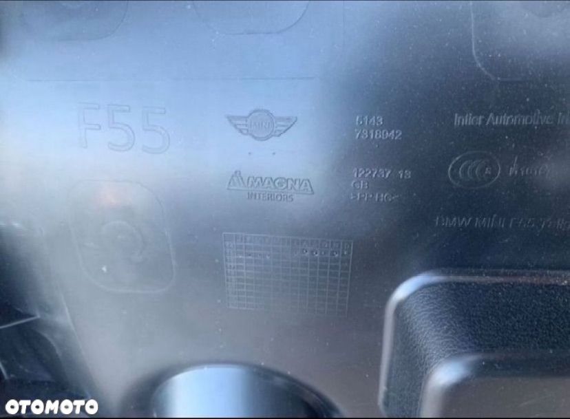 7318942 Tapicerka klapy tył mini cooper f55 f56 f57 - 3