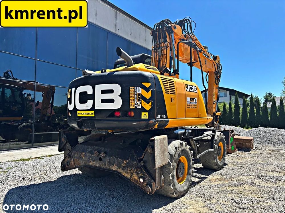 JCB JS 145 WTT4 I KOPARKA KOŁOWA 2016R. | S 130 160 313 315 CAT KOMATSU PW 140 - 24